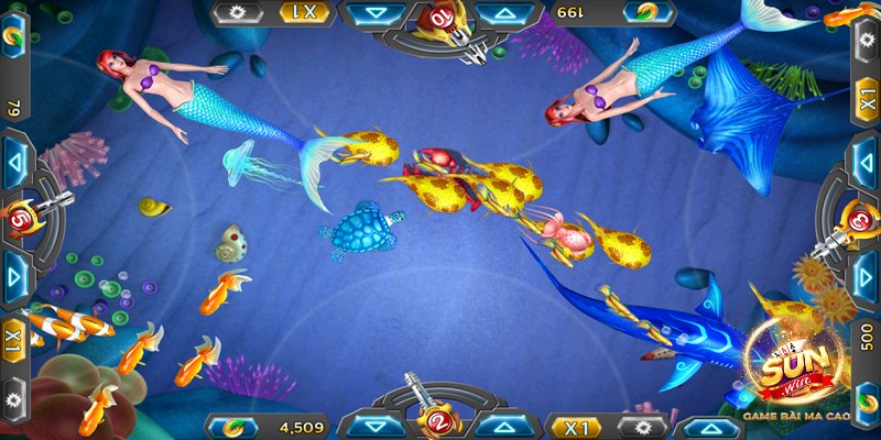 Game Bắn Cá Sunwin – Siêu phẩm giải trí trả thưởng hấp dẫn 3 Đối với cá đơn lẻ, bạn nên sử dụng những quả bóng vừa và nhỏ