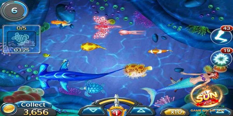 Game Bắn Cá Sunwin – Siêu phẩm giải trí trả thưởng hấp dẫn 4 Bet thủ hãy nhanh chóng nhắm vào mục tiêu và bắn ngay