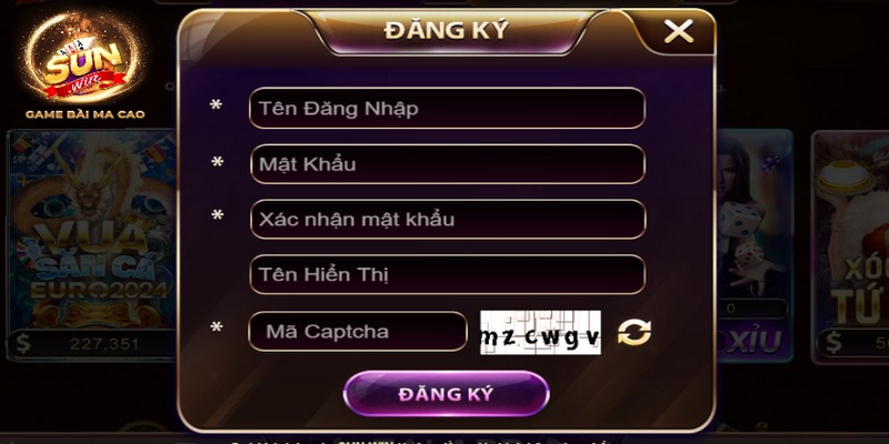 Đăng ký Sunwin nhận ngay về tay ưu đãi độc quyền thú vị 1 Đăng ký Sunwin chỉ yêu cầu nhập thông tin tạo tài khoản đơn giản