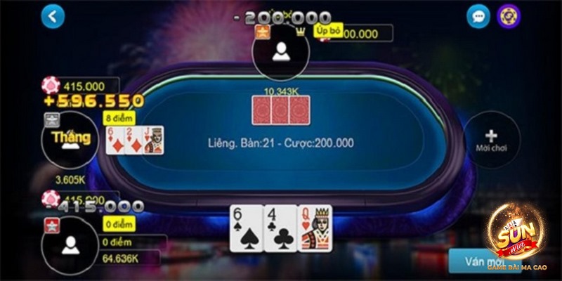 Game Liêng Sunwin - Sảnh cược đỉnh cao dành cho bet thủ 3 Liêng Sunwin phụ thuộc rất nhiều vào khả năng tố cược của bạn