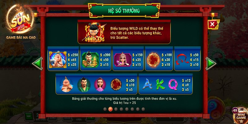 Natra Sunwin - Thỏa sức săn hũ khủng không giới hạn 3 Săn nhiều wild và scatter giúp dễ thắng hũ nổ natra Sunwin