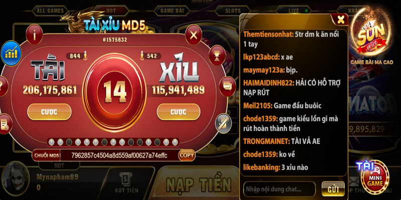 Tài xỉu MD5 Sunwin - Chốt ngay nhiều kèo hoàn trả lớn 3 Bet thủ có thể chốt nhiều phiên cược để tìm kiếm vận may liên tục