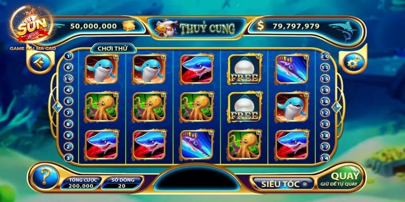 Thủy Cung Sunwin và hé lộ bí kíp chơi game đỉnh cao 4 Anh em chơi Thủy Cung nên nhớ không nên lạm dụng tính năng quay tự động