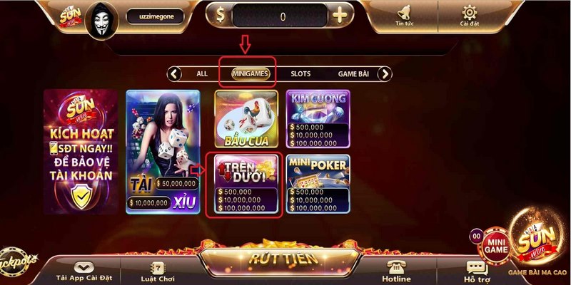 Trên Dưới Sunwin và các chiến thuật chơi game chắc thắng 4 Bet thủ hãy quan sát và ghi chép lại các quân bài đã được chia ra
