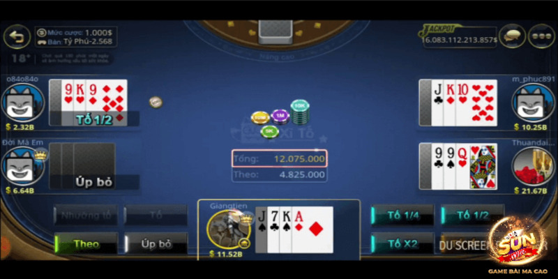 Game bài xì tố Sunwin - Trò chơi đậm chất chiến thuật 2 Giới thiệu về trò chơi Xì Tố của hệ thống Sunwin